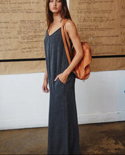 Wide leg jumpsuit