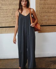 Wide leg jumpsuit