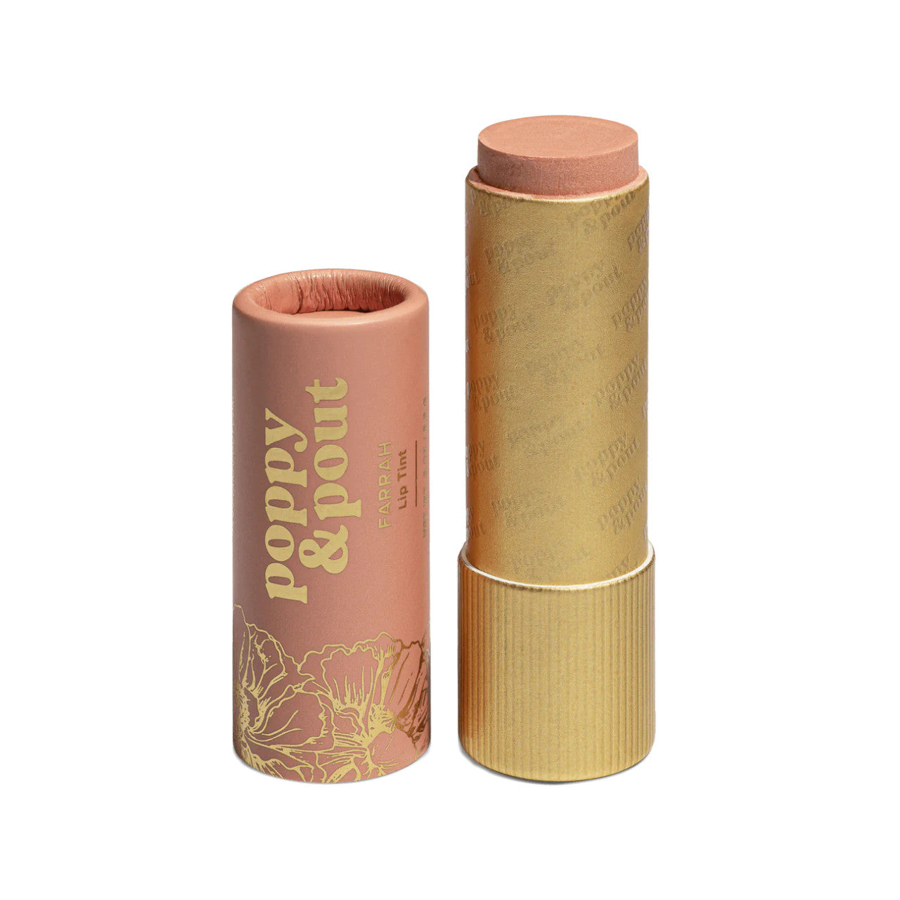 Your favorite Poppy & Pout lip balm formula, now with a subtle tint! Our Farrah Lip Tint is the prettiest shade of pink, perfect for a natural or no-makeup look. All lip tints come in one flavor; our signature Sweet Mint!